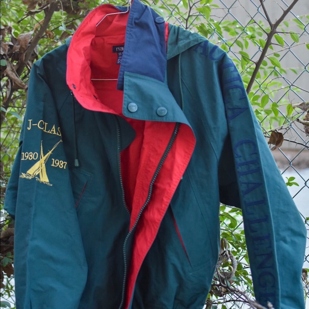 Early 90s Classic Nautica Challenge Boat Coat